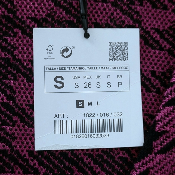 NWT Zara Mini Dress ❤️ - Picture 6 of 6